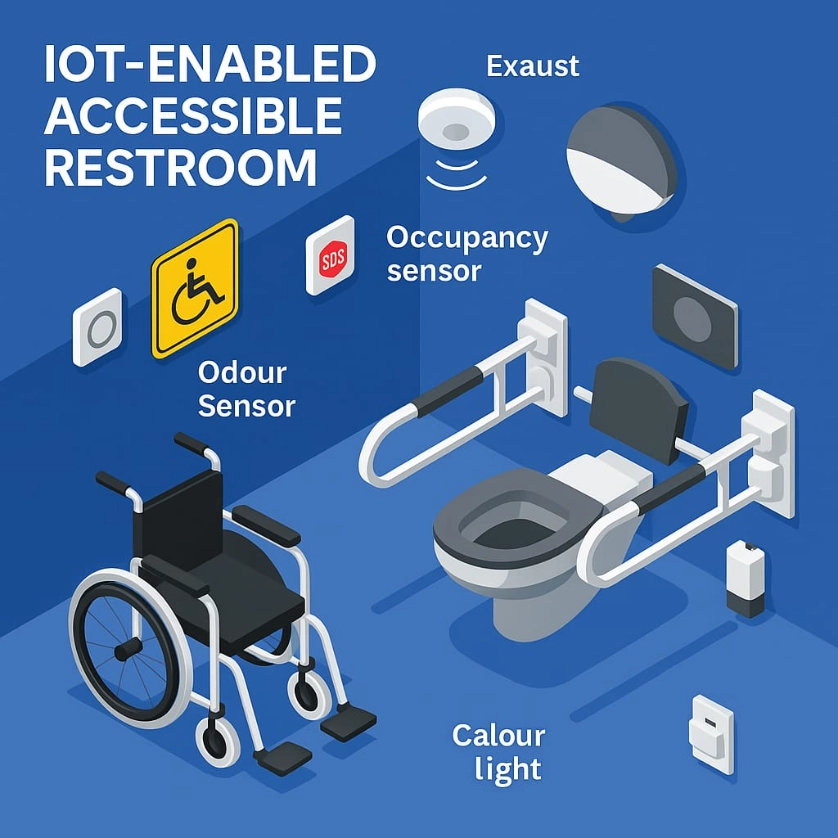 Disability friendly restroom solutions