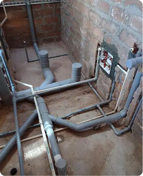 Restroom plumbing and sanitation maintenance services